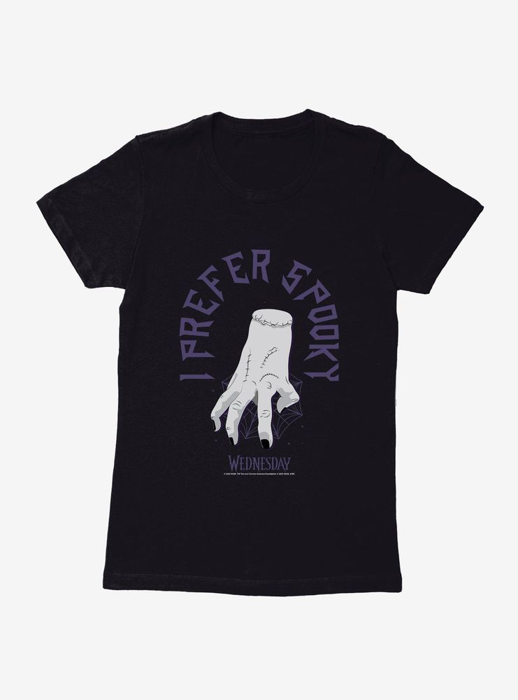 Wednesday I Prefer Spooky Womens T-Shirt