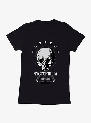 Wednesday Nyctophilia Womens T-Shirt