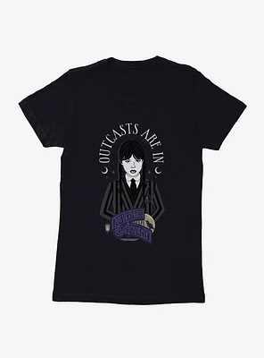 Wednesday Outcasts Are Womens T-Shirt