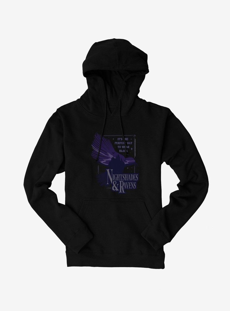 Wednesday Nightshades Ravens Hoodie