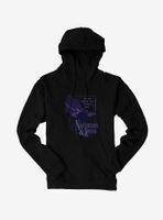 Wednesday Nightshades Ravens Hoodie