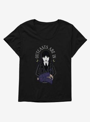 Wednesday Outcasts Are Womens T-Shirt Plus