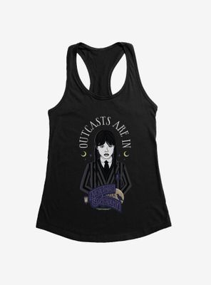 Wednesday Outcasts Are Womens Tank Top