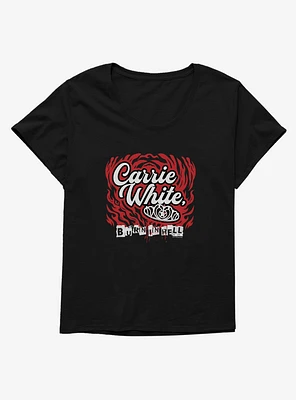 Carrie 1976 Prom Crown Girls T-Shirt Plus
