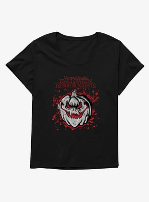 Halloween Horror Nights Jack-O-Lantern Girls T-Shirt Plus