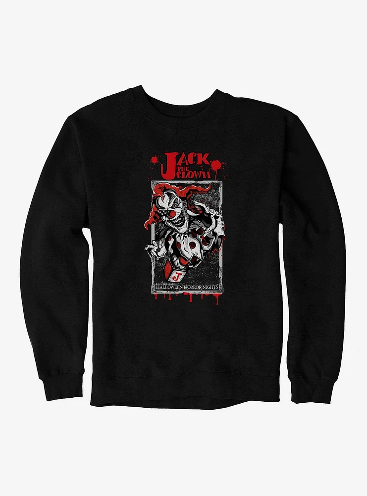 Halloween Horror Nights Jack The Clown Sweatshirt