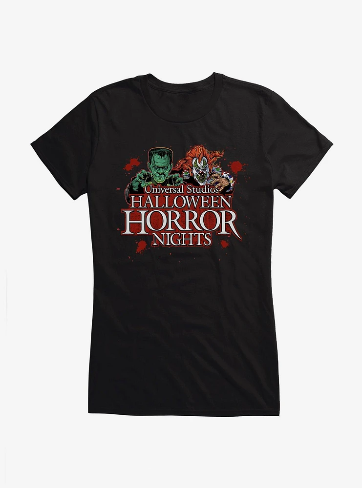 Universal Studios Halloween Horror Nights Classic Monsters Girls T-Shirt
