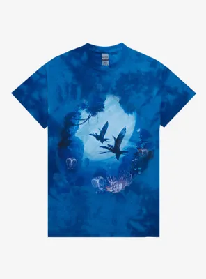 Avatar Toruk Riders Tie-Dye Boyfriend Fit Girls T-Shirt