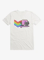 Nyan Cat Surfing T-Shirt