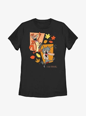 I Am Weasel & Baboon Leaves Womens T-Shirt