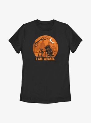 I Am Weasel Haunt Womens T-Shirt