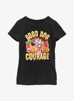 Courage The Cowardly Dog Good Scary Youth Girls T-Shirt