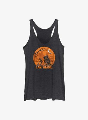 I Am Weasel Haunt Womens Tank Top