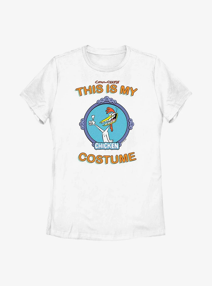Cow And Chicken My Costume Cosplay Womens T-Shirt