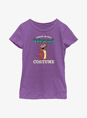 I Am Weasel My Costume Cosplay Youth Girls T-Shirt