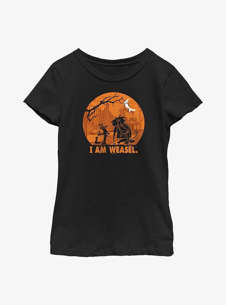 I Am Weasel Haunt Youth Girls T-Shirt
