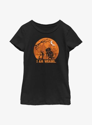 I Am Weasel Haunt Youth Girls T-Shirt