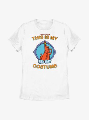 Cow And Chicken My Red Guy Costume Cosplay Womens T-Shirt
