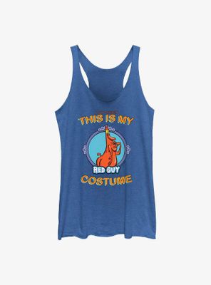 Cow And Chicken My Red Guy Costume Cosplay Womens Tank Top