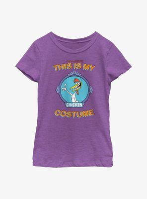 Cow And Chicken My Costume Cosplay Youth Girls T-Shirt