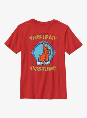 Cow And Chicken My Red Guy Costume Cosplay Youth T-Shirt