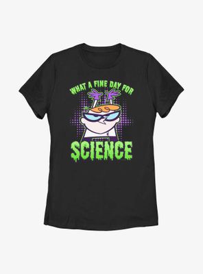 Dexter's Laboratory Fine Day For Science Womens T-Shirt