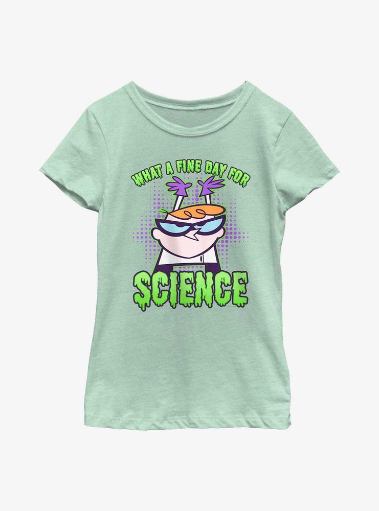 Dexter's Laboratory Fine Day For Science Youth Girls T-Shirt