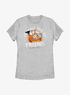 Ed, Edd, & Eddy Thankful For Friends Womens T-Shirt