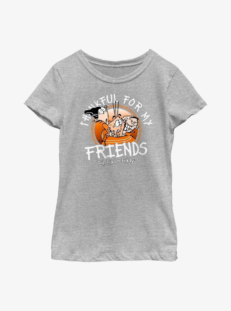 Ed, Edd, & Eddy Thankful For Friends Youth Girls T-Shirt