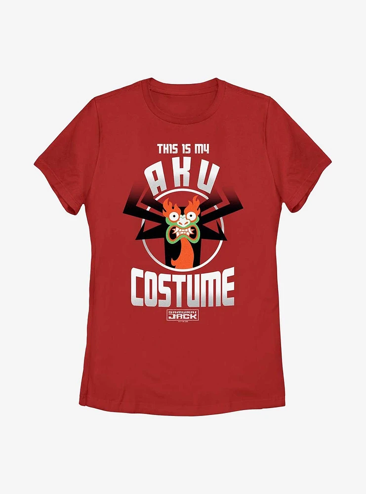 Samurai Jack My Aku Costume Cosplay Womens T-Shirt