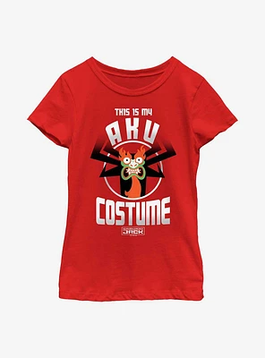 Samurai Jack My Aku Costume Cosplay Youth Girls T-Shirt