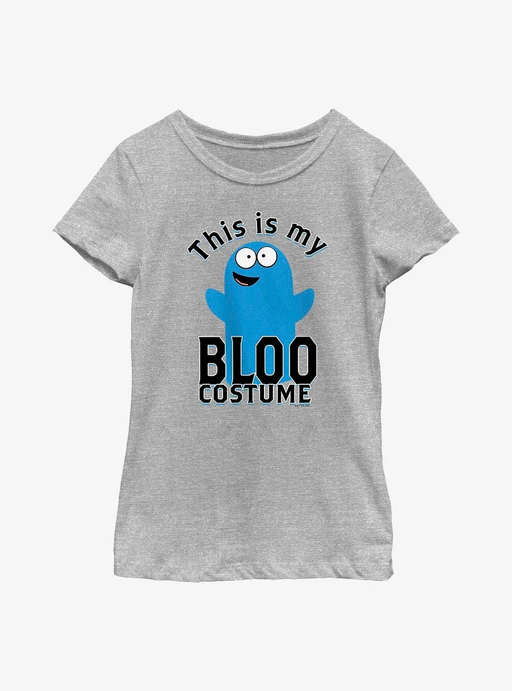 Foster's Home Of Imaginary Friends My Bloo Costume Cosplay Youth Girls T-Shirt