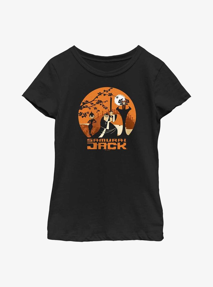 Samurai Jack Haunt Youth Girls T-Shirt