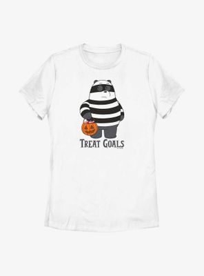 We Bare Bears Treat Goals Womens T-Shirt