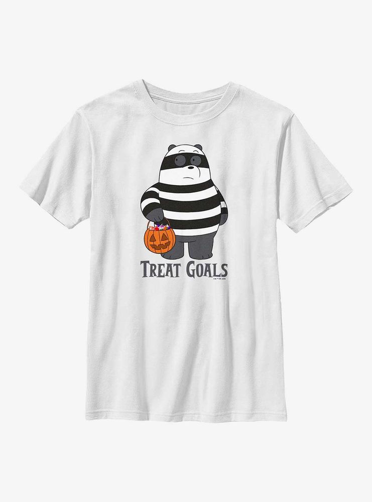 We Bare Bears Treat Goals Youth T-Shirt