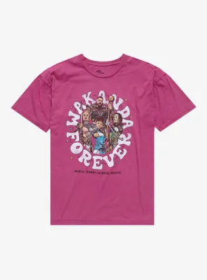 Marvel Black Panther: Wakanda Forever Group Shot T-Shirt - BoxLunch Exclusive