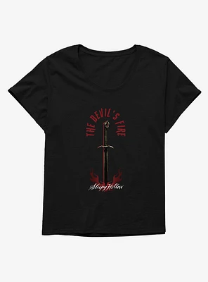 Sleepy Hollow The Devil's Fire Girls T-Shirt Plus