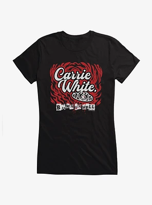 Carrie 1976 Prom Crown Girls T-Shirt