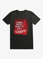 Carrie 1976 Burn Hell T-Shirt