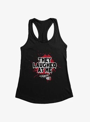 Carrie 1976 Laughed At Me Girls Tank