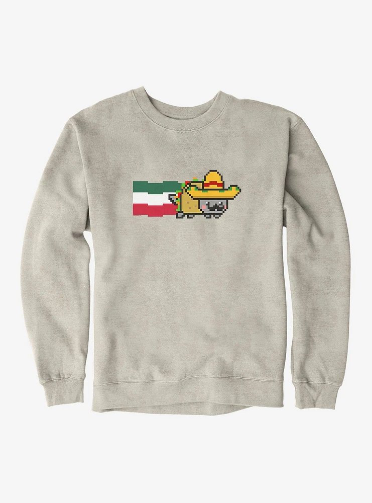 Nyan Cat Taco Sombrero Sweatshirt