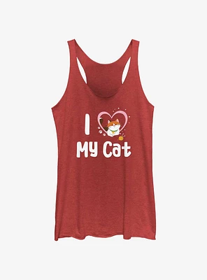 Disney Pixar Big Hero 6 Love My Cat Girls Tank