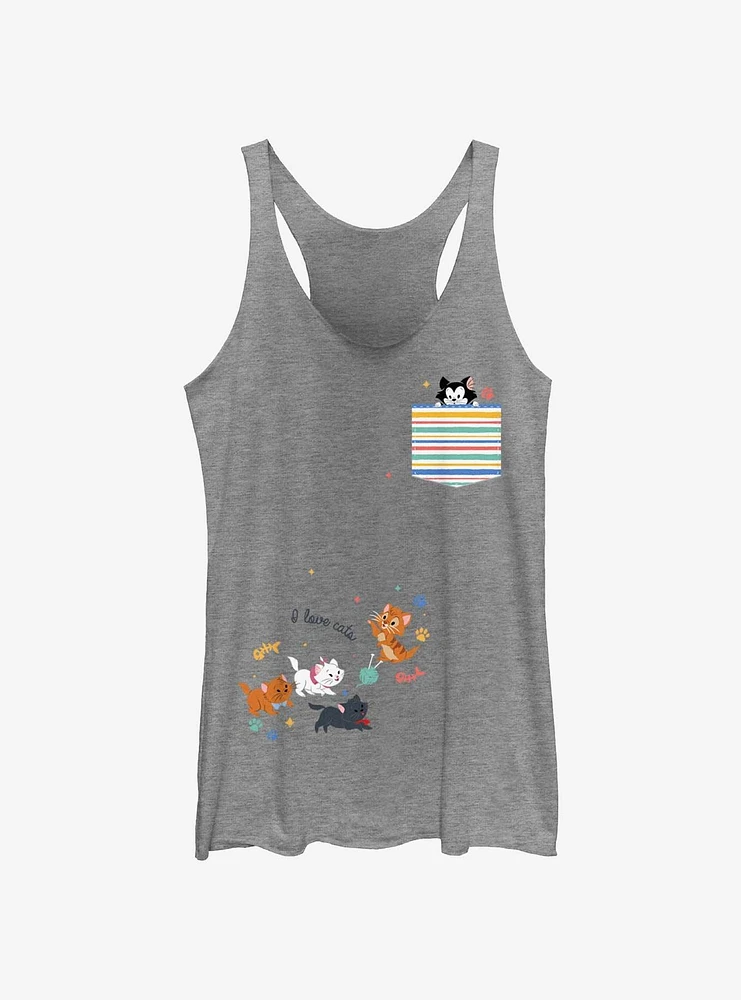 Disney Channel Figaro On Pocket Girls Tank