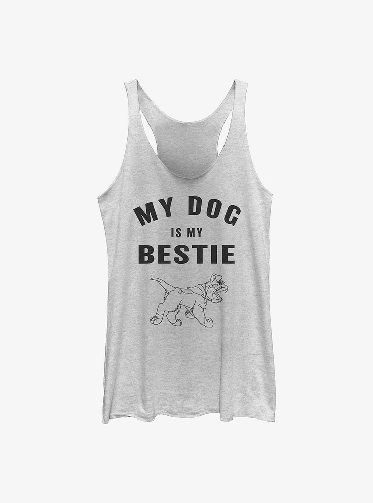 Disney Oliver & Company Dodger Is My Bestie Girls Tank