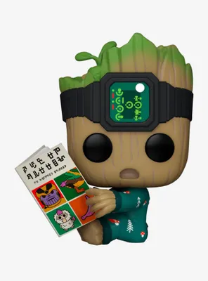Funko Marvel I Am Groot Pop! Groot With Book Vinyl Bobble-Head Figure
