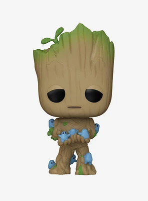 Funko Marvel I Am Groot Pop! Groot With Grunds Vinyl Bobble-Head Figure