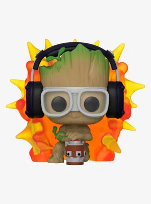 Funko Marvel I Am Groot Pop! Groot With Detonator Vinyl Bobble-Head Figure