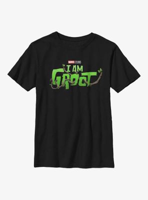 Marvel I Am Groot Logo Youth T-Shirt