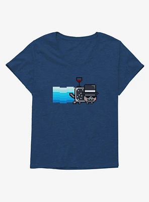 Nyan Cat Fancy Girls T-Shirt Plus