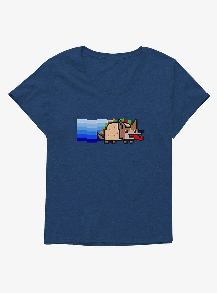 Nyan Cat Fiesta Dog Girls T-Shirt Plus